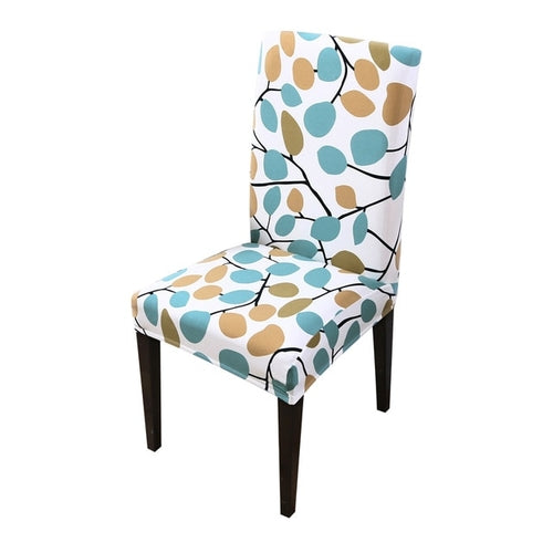 Colorful Floral Chair Anti-dirty Removable Cover