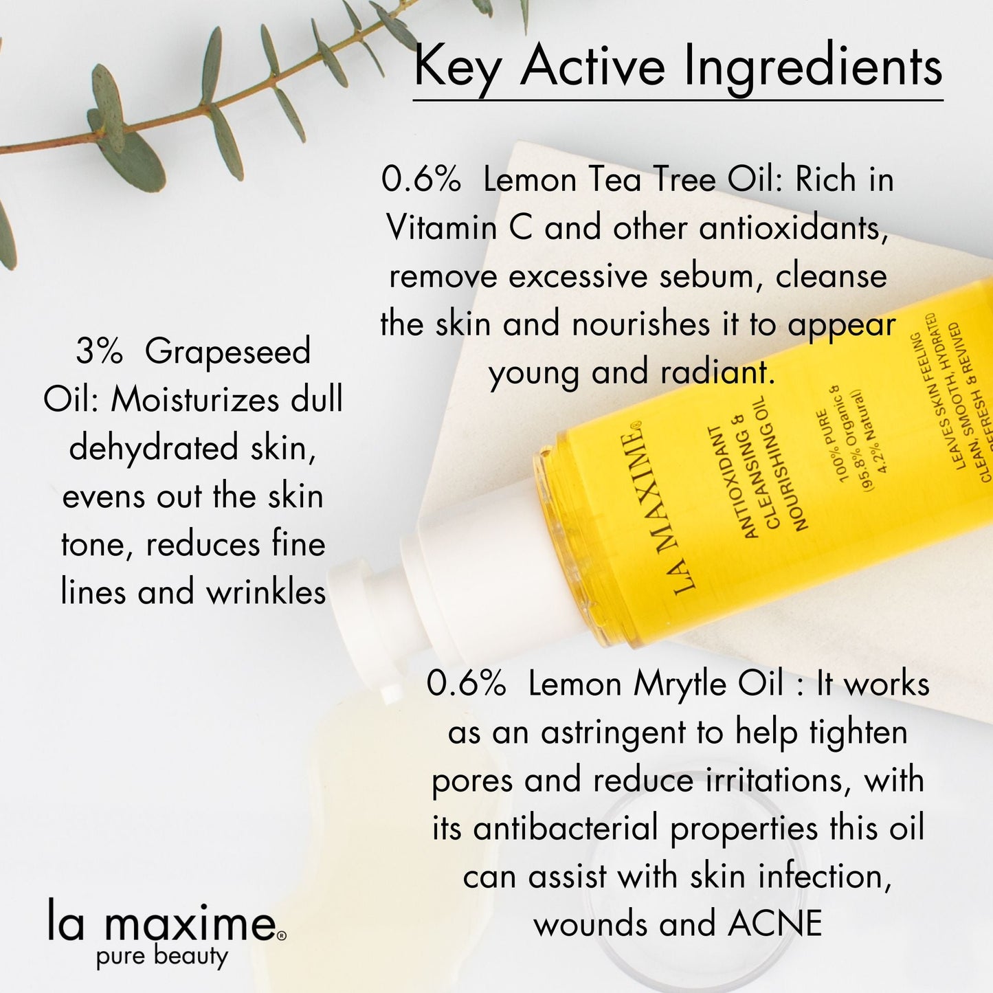 ANTIOXIDANT CLEANSING & NOURISHING OIL