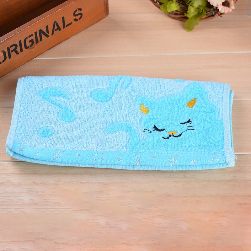DIDIHOU 25*50cm Mini Square Face Hand Kids Towels