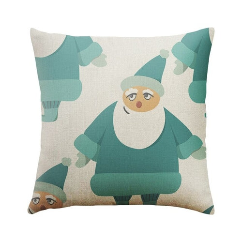 DIDIHOU 45*45cm Christmas Cushion Covers Cotton