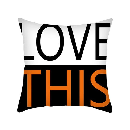 DIDIHOU 45*45cm Yellow Geometric Cushion Cover