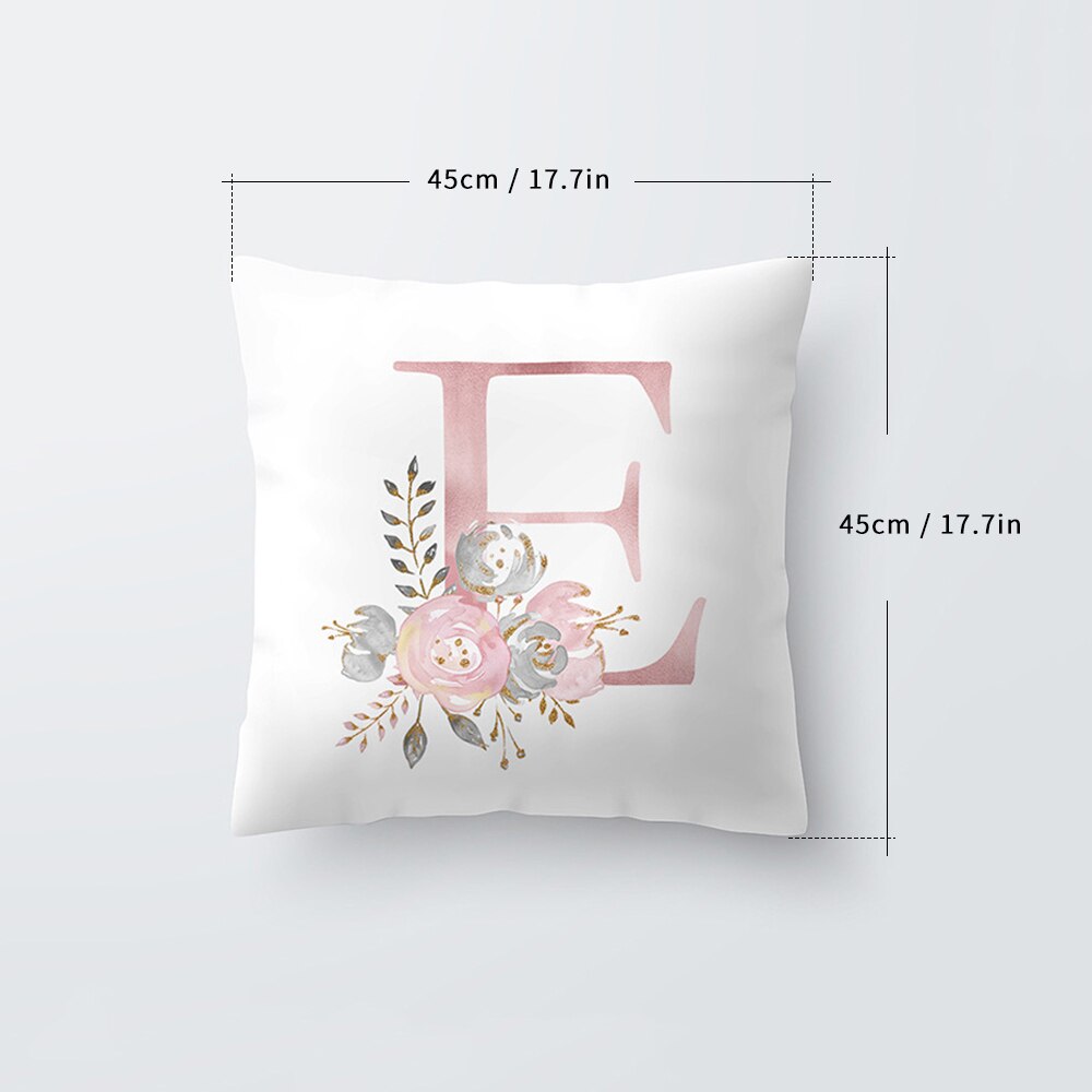 DIDIHOU 45x45cm Letter Pillow Case Polyester