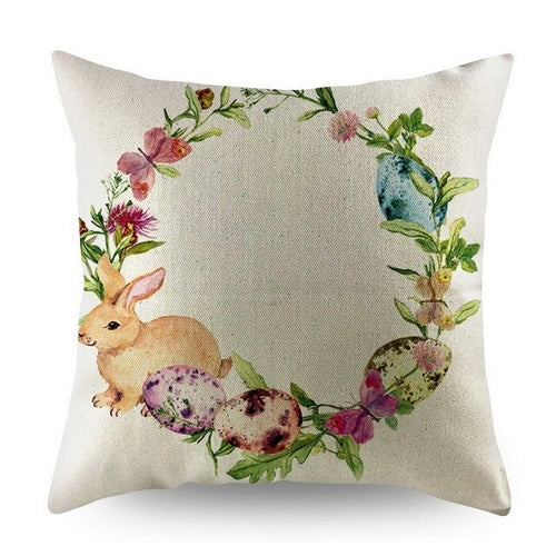 DIDIHOU Bunny Pillowcase Easter Rabbit Eggs