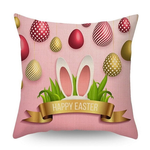 DIDIHOU Bunny Pillowcase Easter Rabbit Eggs