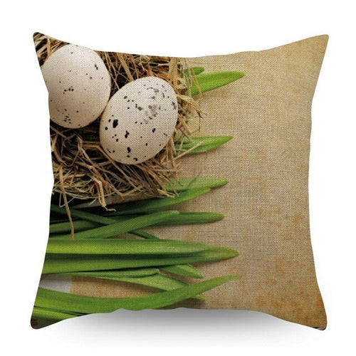 DIDIHOU Bunny Pillowcase Easter Rabbit Eggs