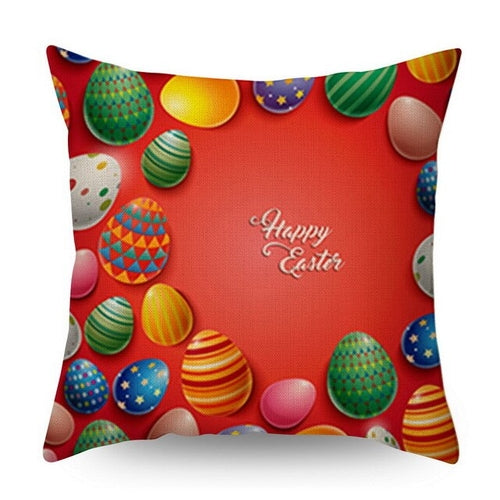 DIDIHOU Bunny Pillowcase Easter Rabbit Eggs