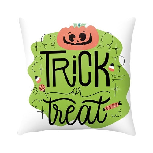 DIDIHOU Halloween Cushion Cover Ghost Castle
