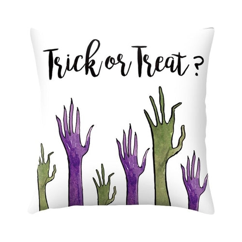 DIDIHOU Halloween Cushion Cover Ghost Castle