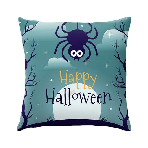 DIDIHOU Halloween Cushion Cover Ghost Castle