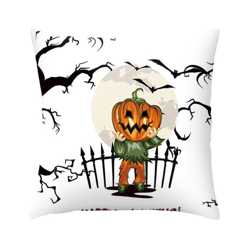 DIDIHOU Halloween Cushion Cover Ghost Castle