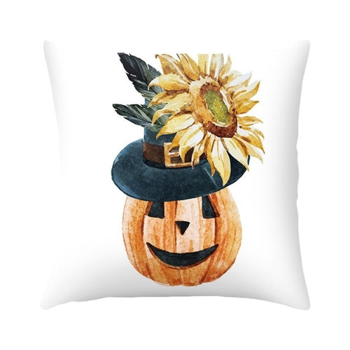 DIDIHOU Halloween Cushion Cover Ghost Castle