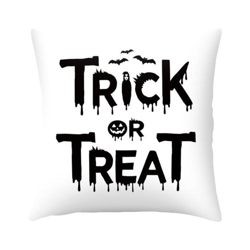 DIDIHOU Halloween Cushion Cover Trick Or Treat