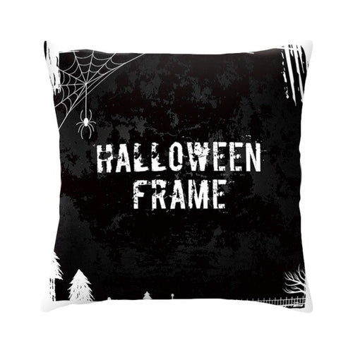 DIDIHOU Halloween Cushion Cover Trick Or Treat