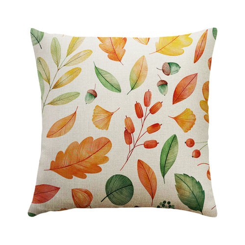 DIDIHOU Maple Leaf Pattern Throw Pillow Cushion