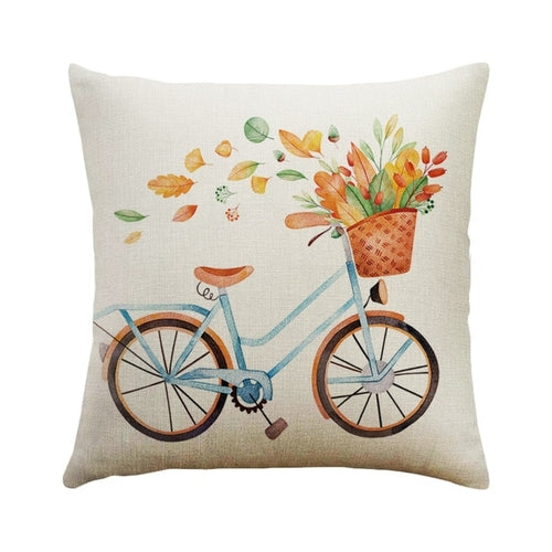 DIDIHOU Maple Leaf Pattern Throw Pillow Cushion