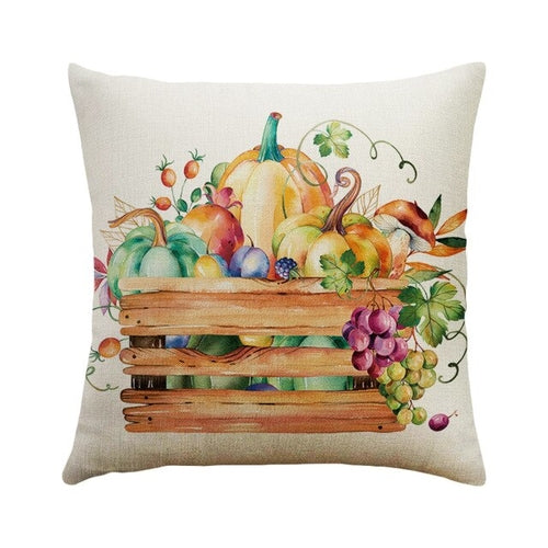 DIDIHOU Maple Leaf Pattern Throw Pillow Cushion