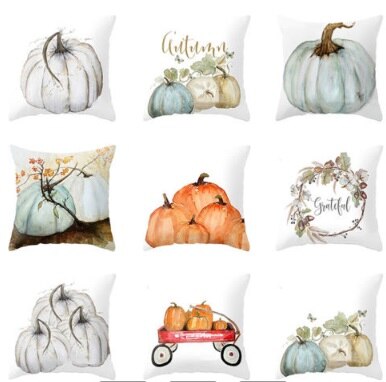 DIDIHOU Soft Cushion Cover Leaf Geometry Pillow