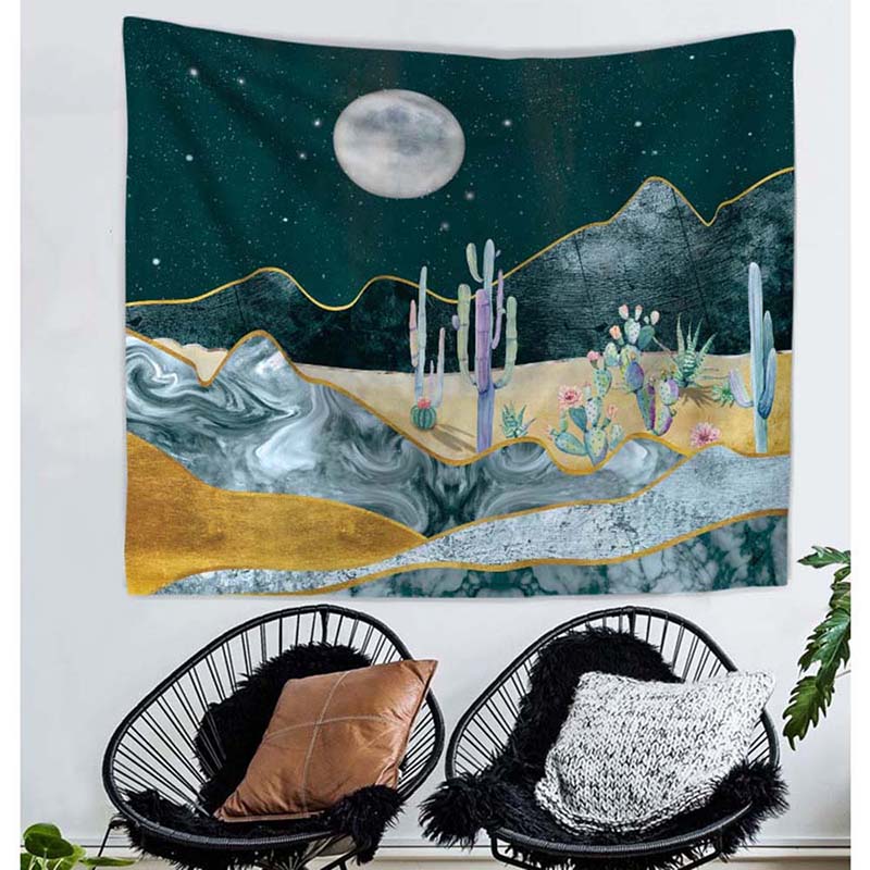 DIDIHOU Summer Printing Beach Towel Plant