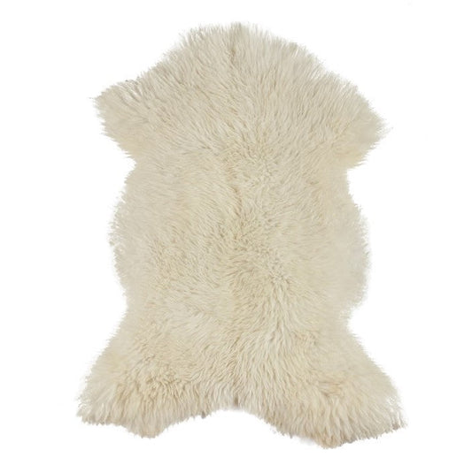 Schapenvacht | Natural wit | 100 x 65cm