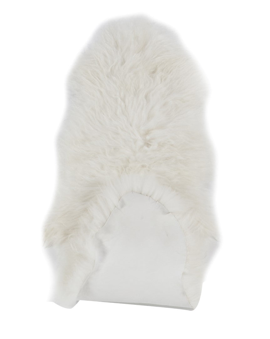 2x Schapenvacht IJslands | Natural wit | 210 x 80cm