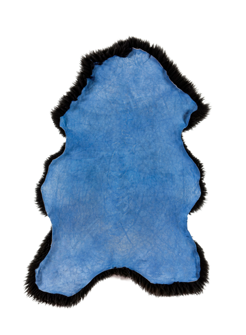 Schapenvacht | Natural zwart | 100 x 65cm