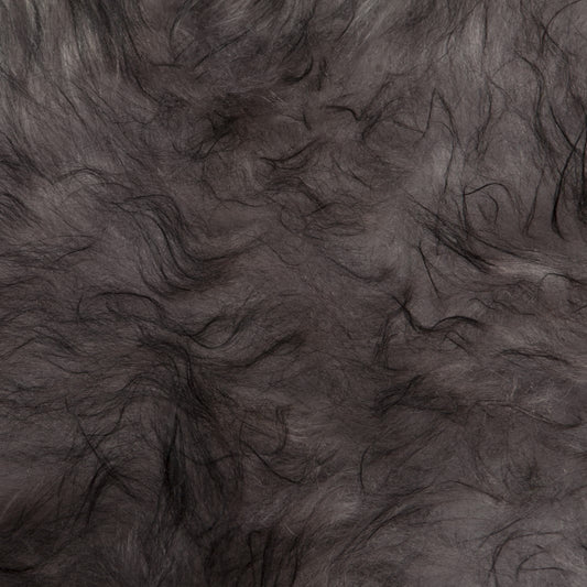 Schapenvacht IJslands | Melange grijs | 100 x 65cm