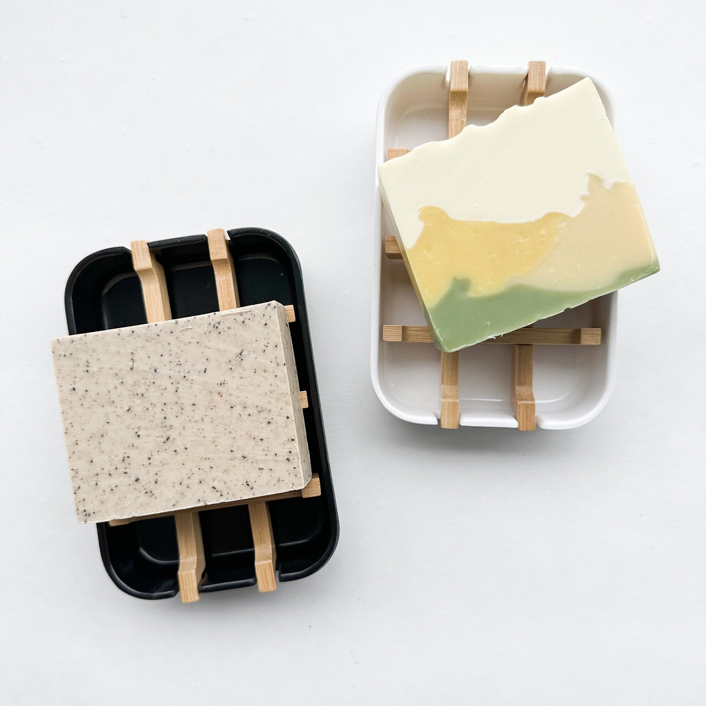 Biodegradable Bamboo & Cornstarch Soap Dish - Plastic Free Zero Waste