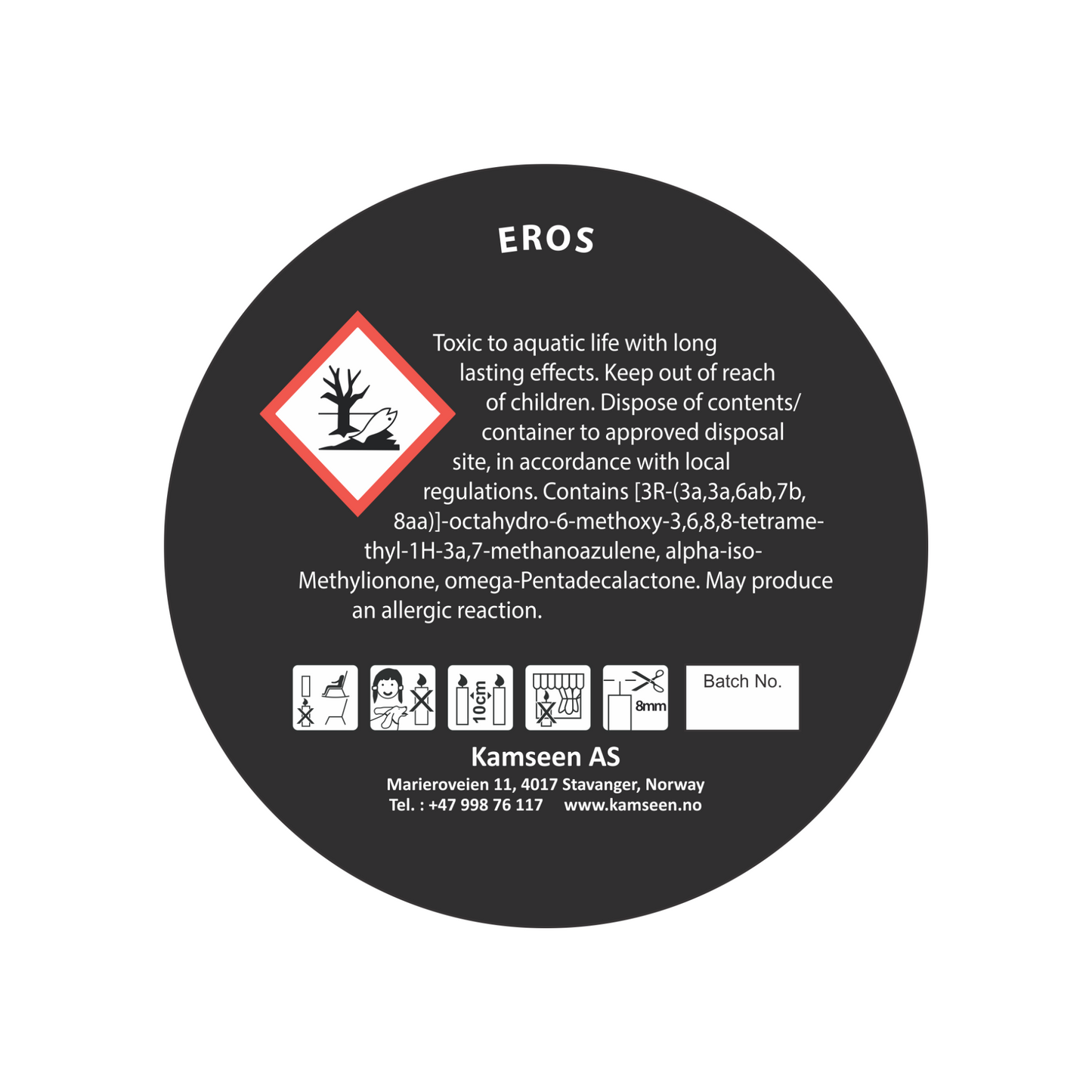 DUFTLYS EROS- Musk mallow, Magnolia, Sedertre