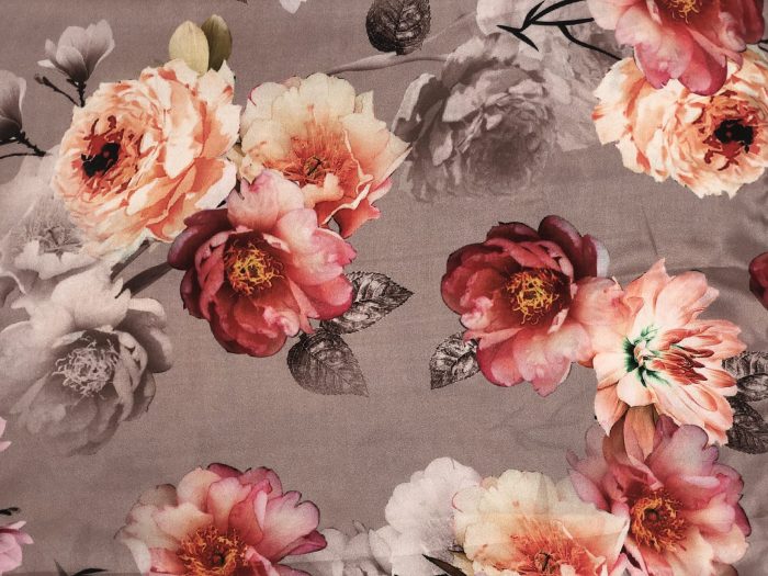 Digitally Printed Floral Scarf