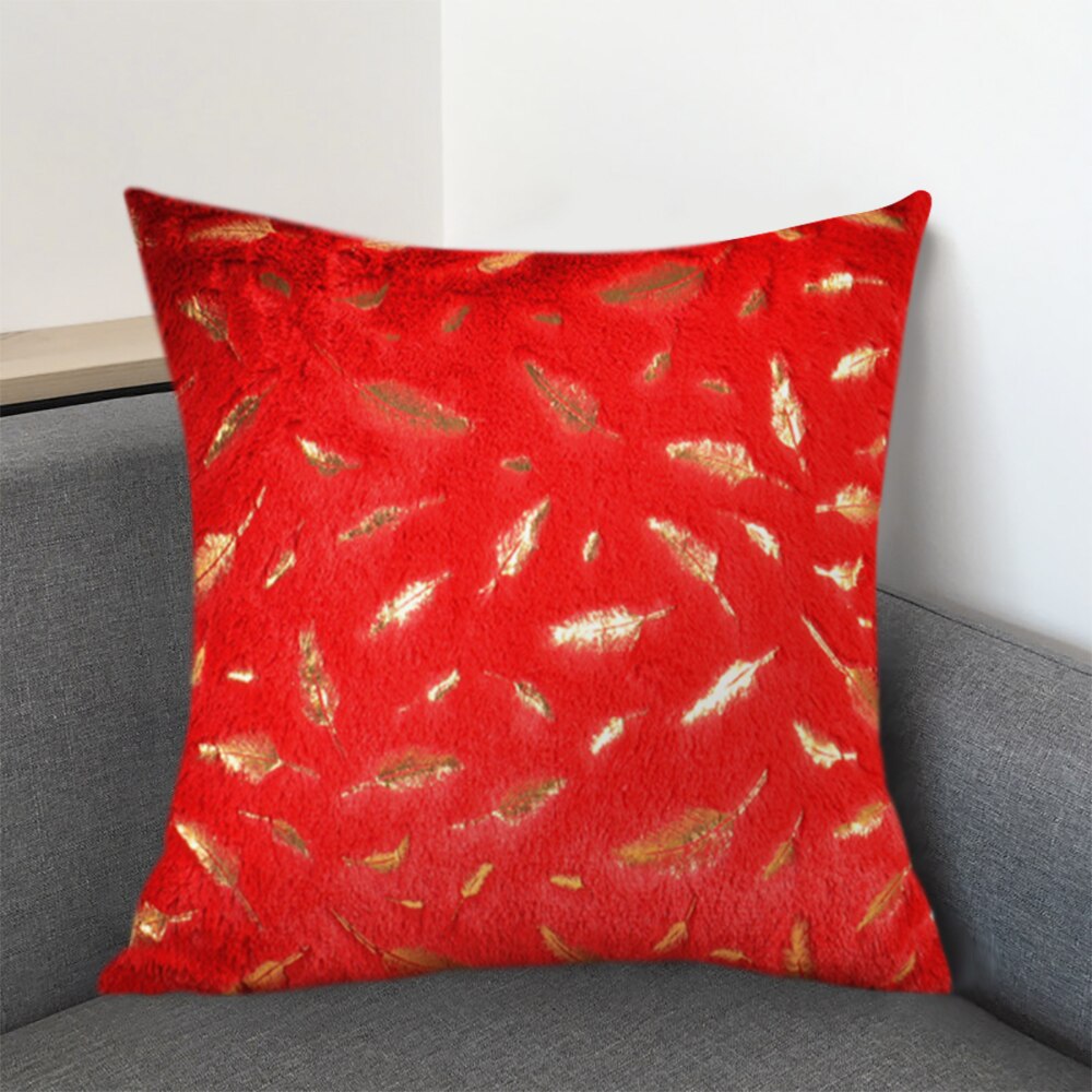 Fur Decorative Cushion Pillow Cover Home