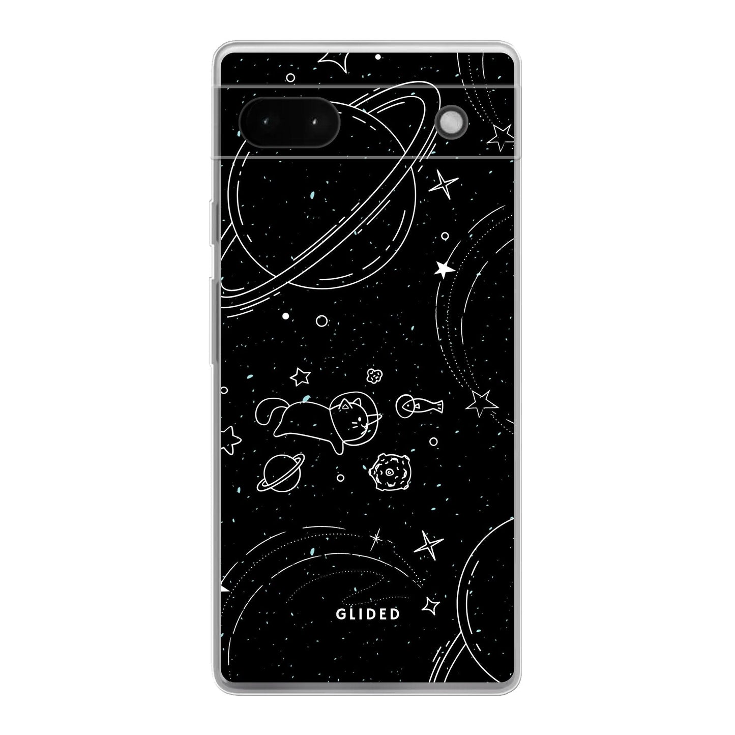 Cosmic Cat - Google Pixel 6a Handyhülle