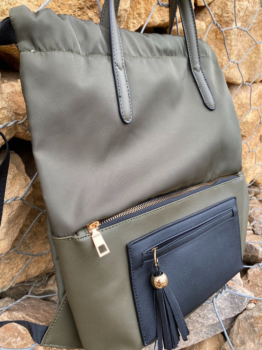 Green&Black Backpack