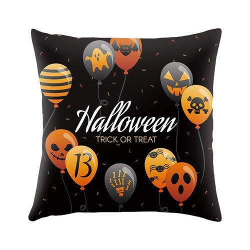 Halloween Cushion Cover Happy Halloween Print