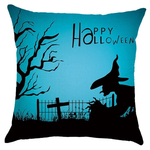 Halloween Cushion Cover High Qulity Linen Throw