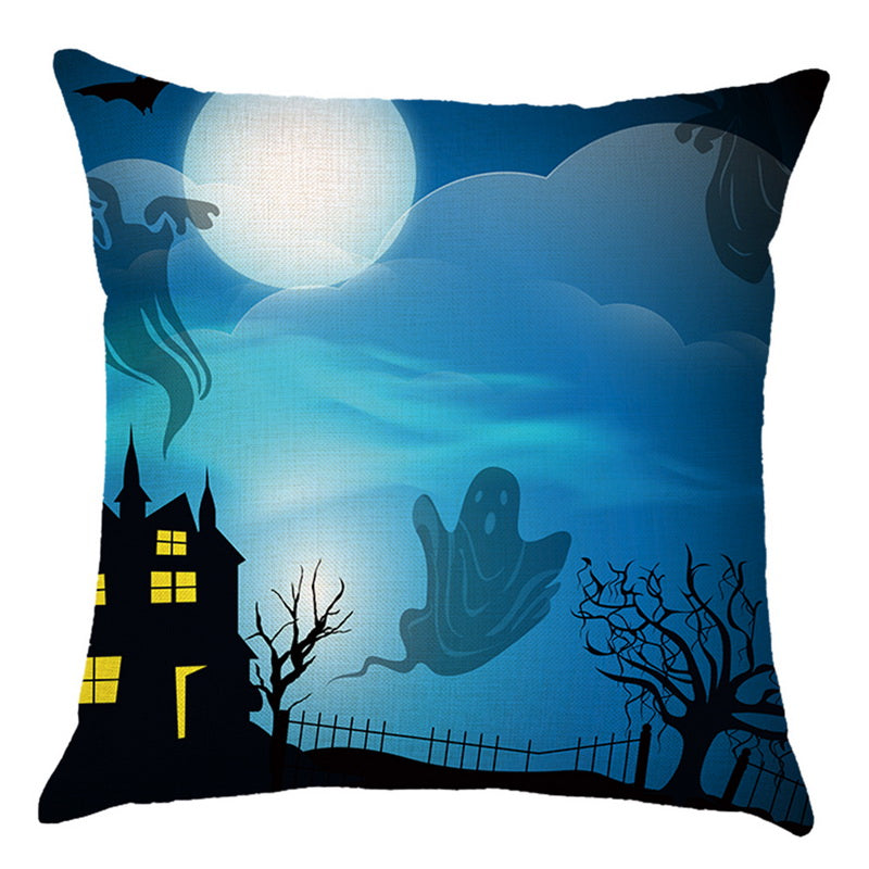 Halloween Cushion Cover High Qulity Linen Throw
