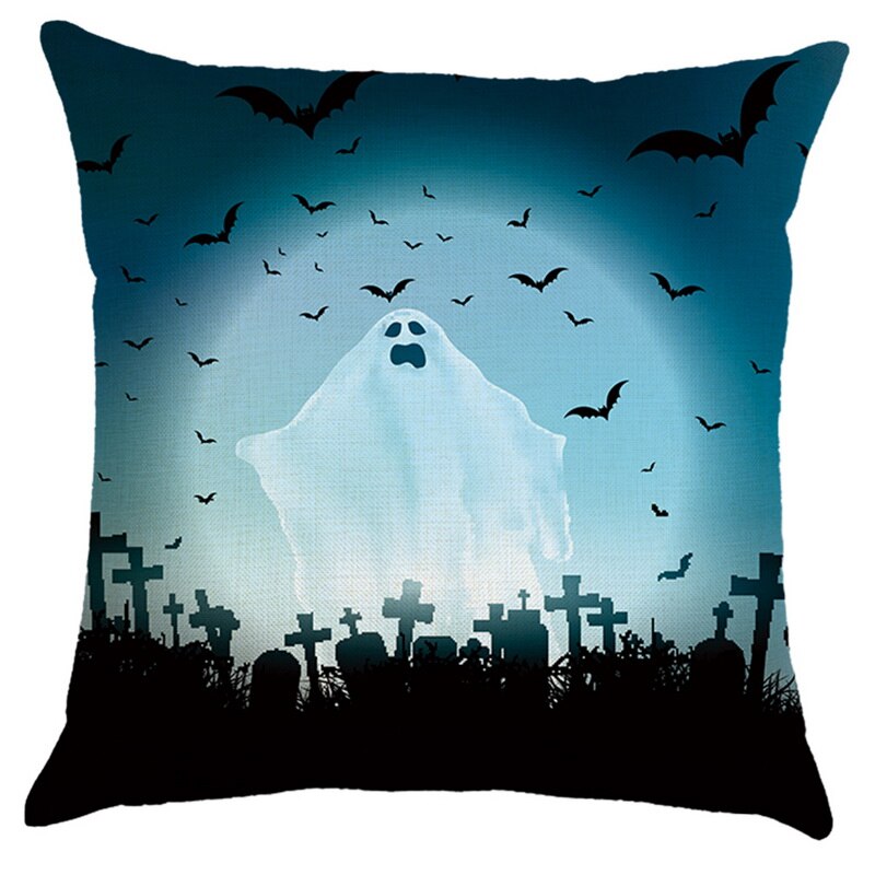 Halloween Cushion Cover High Qulity Linen Throw