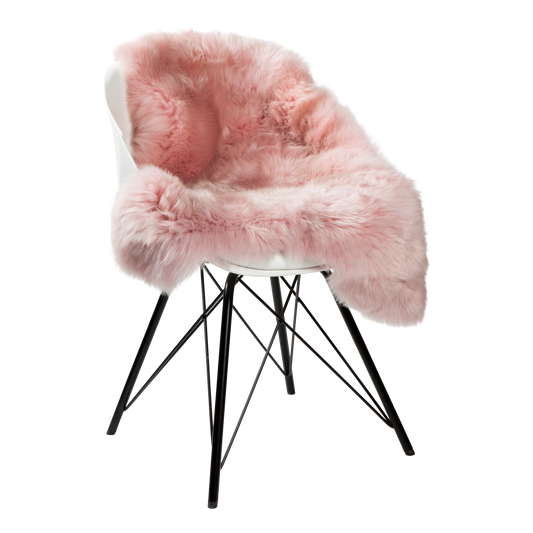 Schapenvacht | Roze | 100 x 65cm