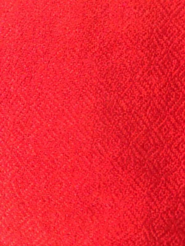 Red Cashmere Thin Weave Solid Scarf
