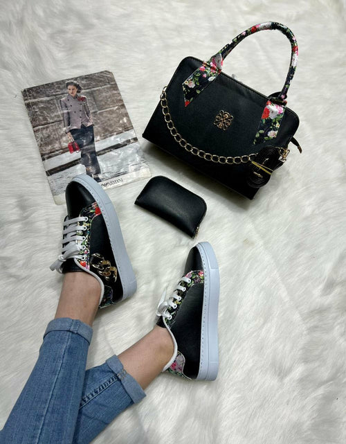 Mini Bag Sneaker & Wallet Matching Set