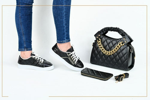 Sneakers 3 Piece Matching Bag Set