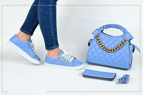 Sneakers 3 Piece Matching Bag Set