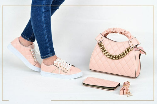 Sneakers 3 Piece Matching Bag Set