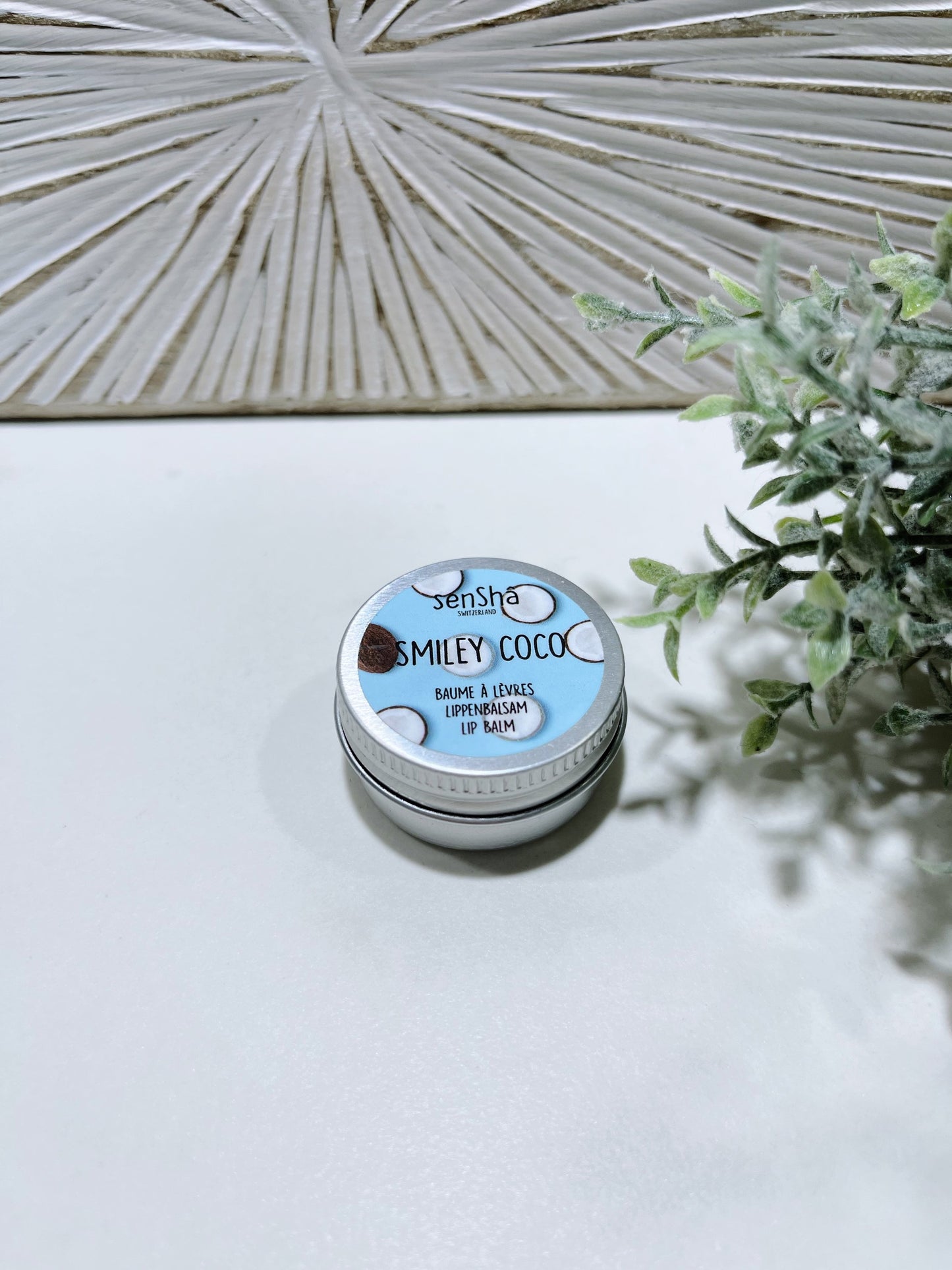 Smiley Coco 10ml Baume à lèvres en pot