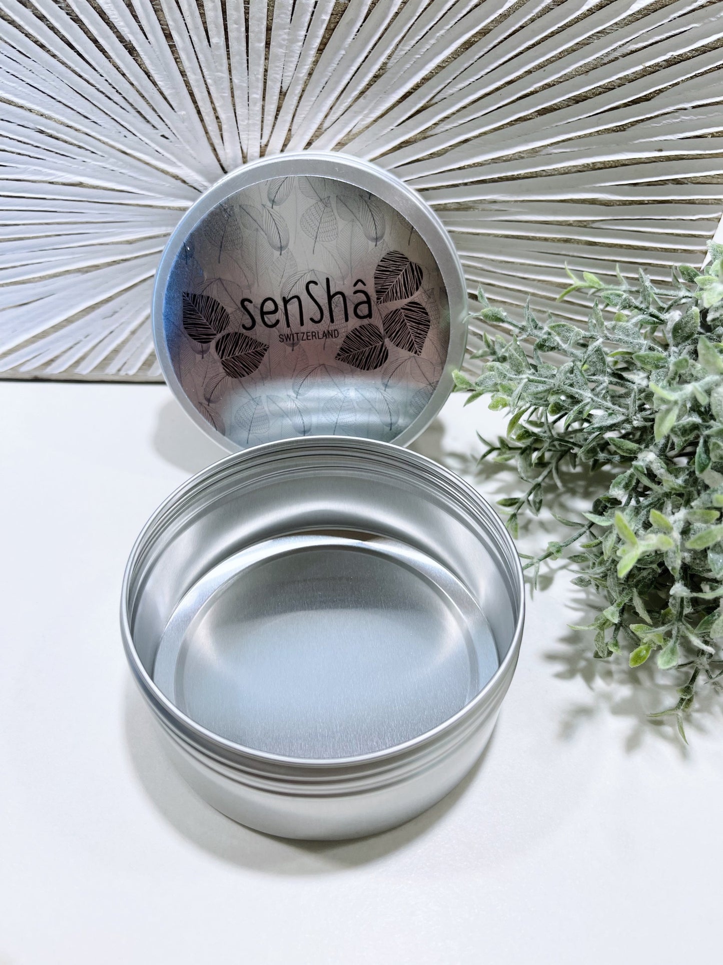 Boite en alu grise Taille L vide