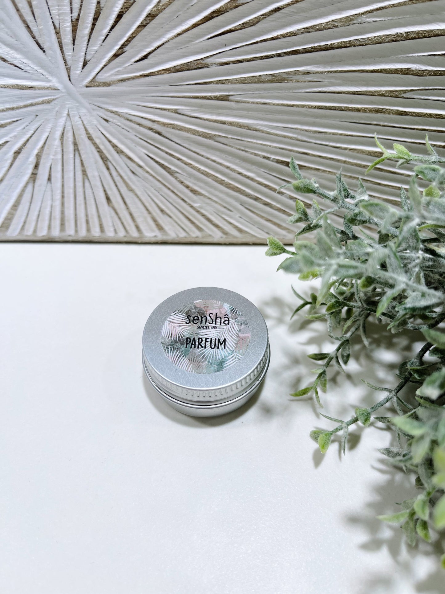 Boite en alu grise vide pour le Parfum Solide