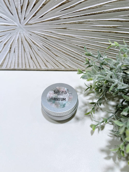 Boite en alu grise vide pour le Parfum Solide