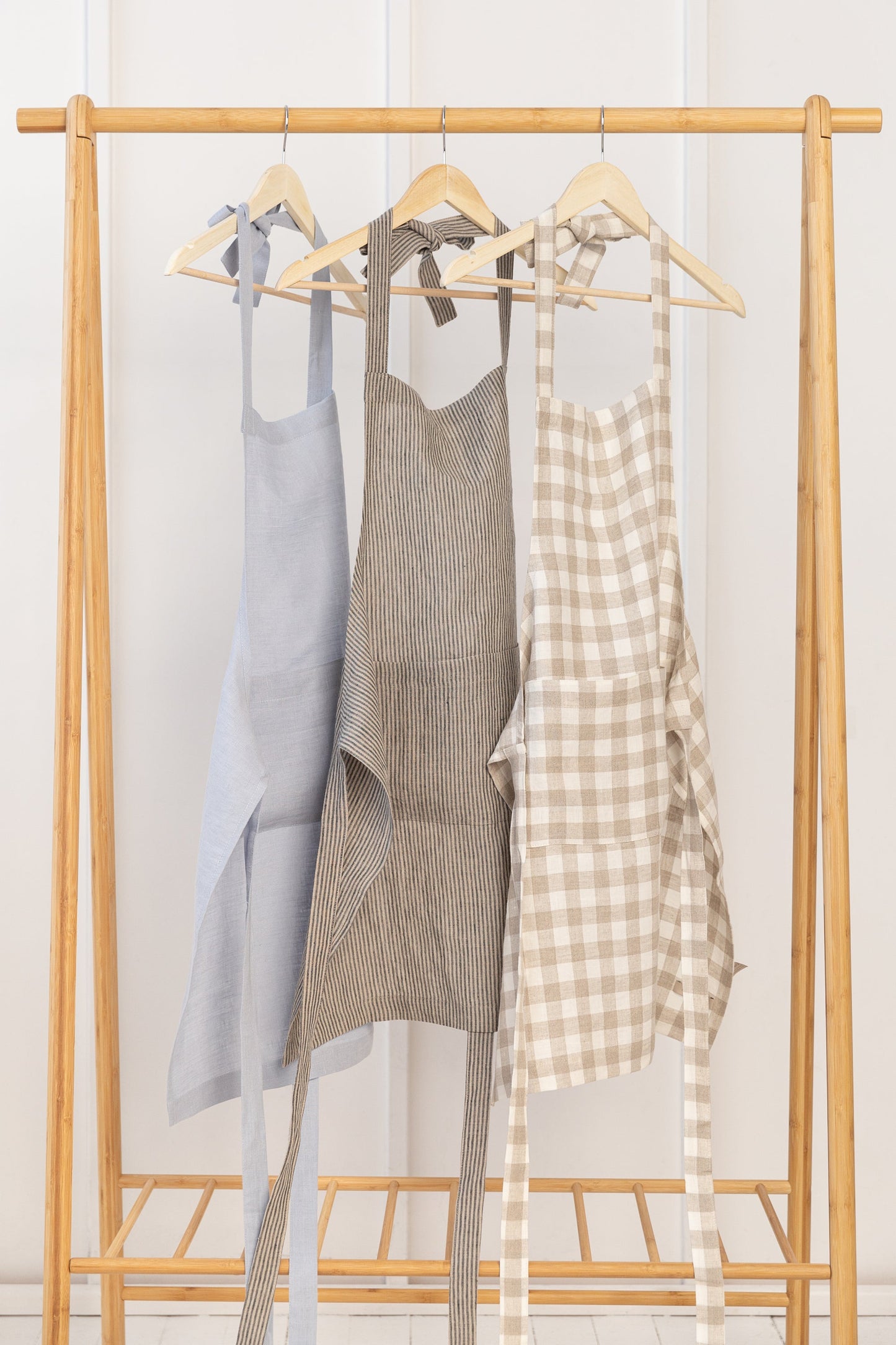 Natural Light  linen apron
