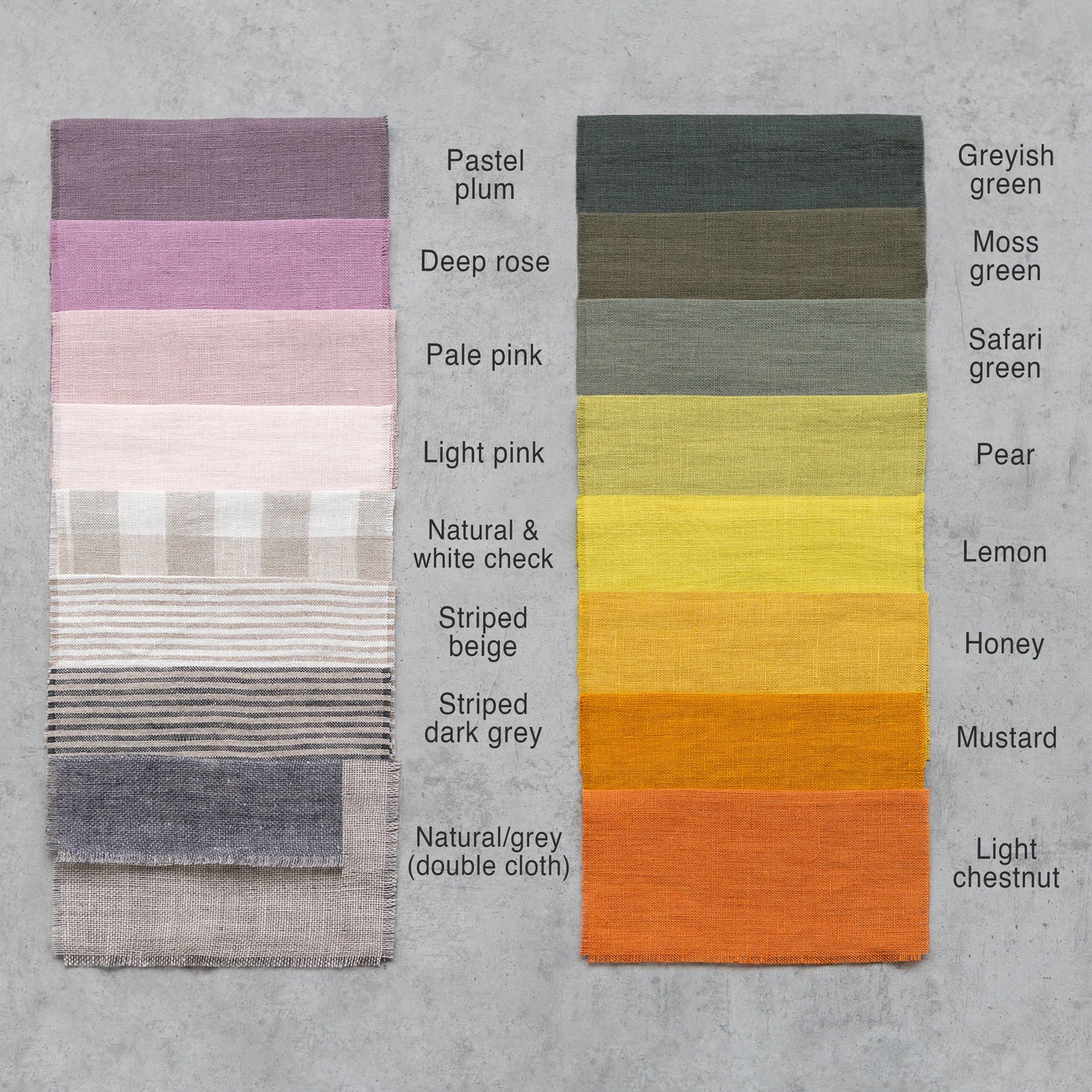 Natural Light linen curtain with ruffles, rod pocket