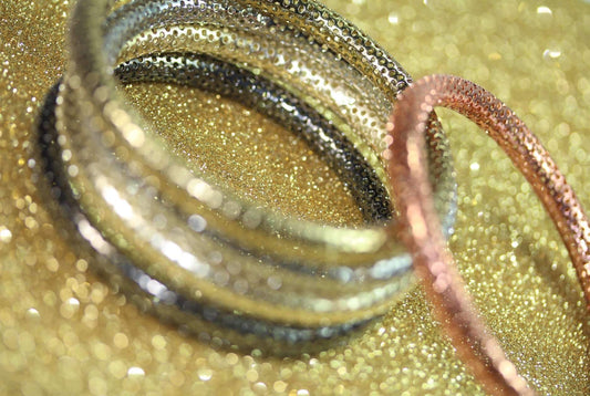 Multi Metallic Bracelet Stack