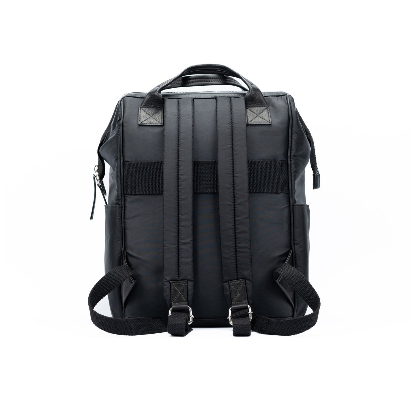 K0037AB | Zaino Idrorepellente in Nylon Waterproof/Vera Pelle pieno